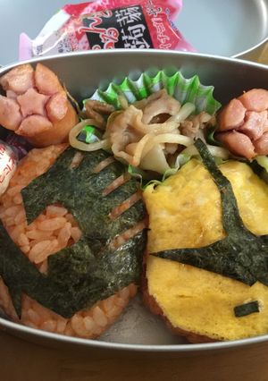 キュウレンジャー弁当-レシピのメイン写真