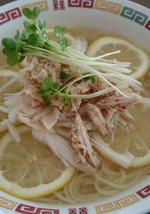 すっぱうま！塩ラーメン-レシピのメイン写真