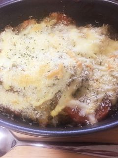 残り物リメイク☆カレーでドリア♪-レシピのメイン写真