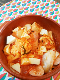 チーズごろごろ♡キムチスープ♪-レシピのメイン写真