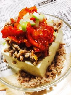 豆腐の一品料理!-レシピのメイン写真