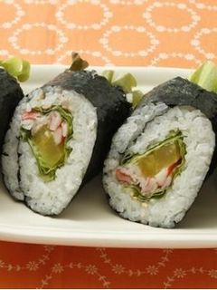 酢飯は炊飯器で!簡単サラダ巻き寿司-レシピのメイン写真
