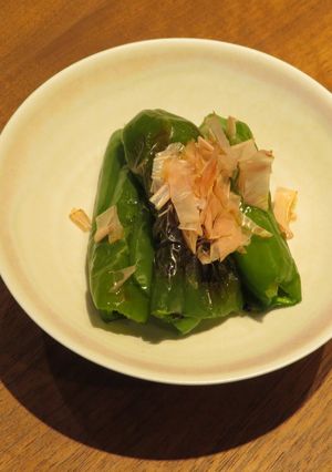 焼ピーマンのお浸し-レシピのメイン写真