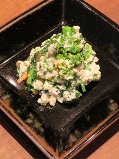 菜の花の白和え-レシピのメイン写真