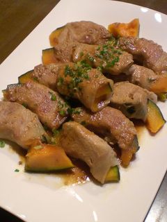我が家の定番♪かぼちゃの肉巻き-レシピのメイン写真