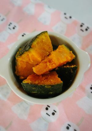 簡単レンジ⭐かぼちゃの塩バター-レシピのメイン写真
