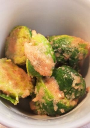 芽キャベツのチーズ明太子和え-レシピのメイン写真