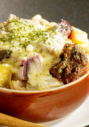 里山の恵みバニラアイスチーズグラタン-レシピのメイン写真