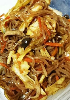 ヘルシー!簡単!弁当にも◎糸こん焼きそば-レシピのメイン写真