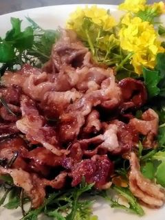 (イベリコ)豚ロースのリンゴ生姜焼き-レシピのメイン写真