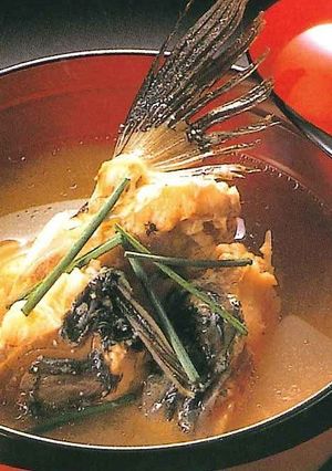 味噌の風味と鯉のダシがぴったり♪鯉こく-レシピのメイン写真