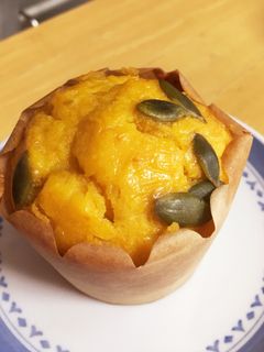かぼちゃのカップケーキ-レシピのメイン写真
