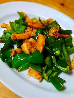 ピーマンと鶏胸肉の簡単☆オイスター炒め-レシピのメイン写真