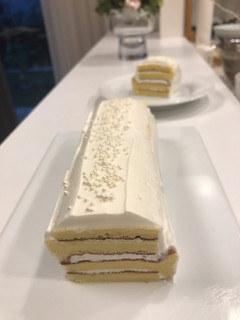 ホワイトチョコレートケーキ-レシピのメイン写真