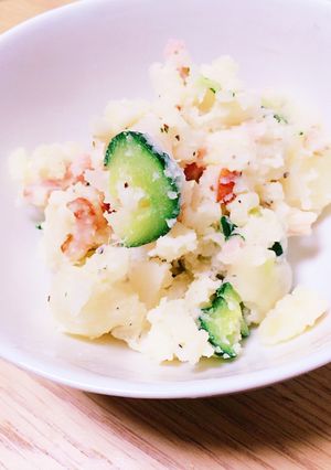 電子レンジだけで！本格ポテトサラダ-レシピのメイン写真