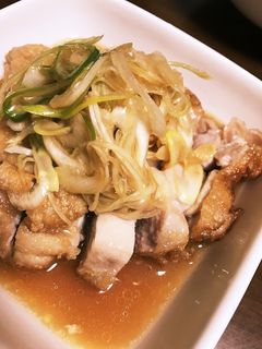 鶏モモ肉のネギソースがけ(油淋鶏風)-レシピのメイン写真