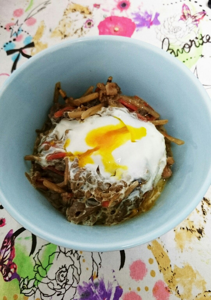 とろたま焼き肉丼-レシピのメイン写真