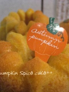 カボチャのスパイスケーキ-レシピのメイン写真