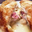 鶏胸肉のベーコンチーズサンド❁*+