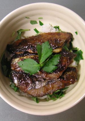 おいしい♪さんまの蒲焼丼-レシピのメイン写真