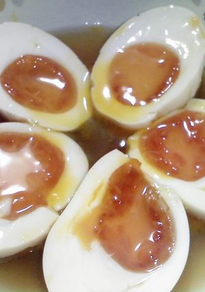 簡単♪とろとろ味付け玉子-レシピのメイン写真