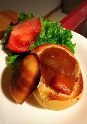 ディナーロールで簡単カレーパン-レシピのメイン写真