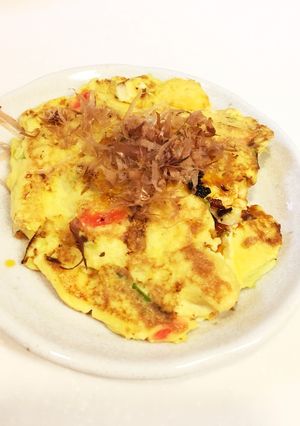 お好み焼き風 ふわふわ豆腐ステーキ-レシピのメイン写真