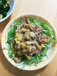 しょうがたっぷり 豚肉のみぞれ煮-レシピのメイン写真
