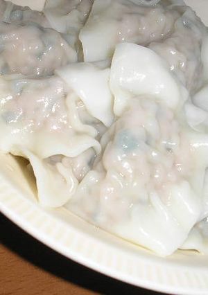 シャキもち～れんこんたっぷり☆水餃子♪-レシピのメイン写真