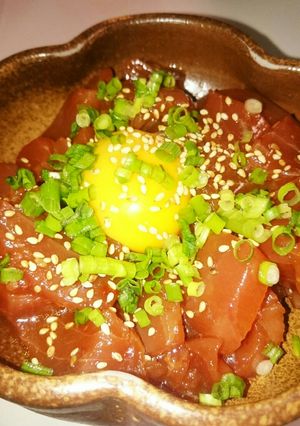 マグロユッケ風-レシピのメイン写真
