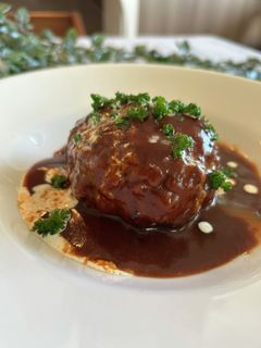 煮込みハンバーグ-レシピのメイン写真