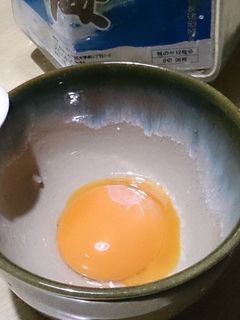 卵黄のみ! 私の卵ごはん-レシピのメイン写真