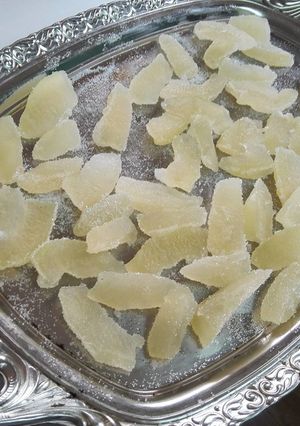 晩白柚の皮の砂糖漬け-レシピのメイン写真