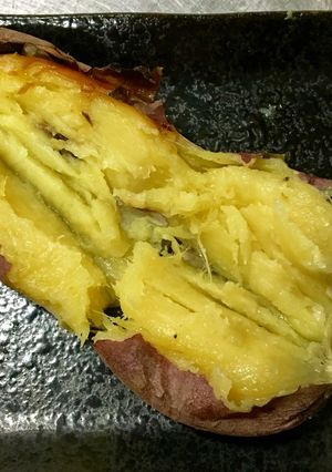 焼き芋作るならグリルで焼いてみよう！-レシピのメイン写真
