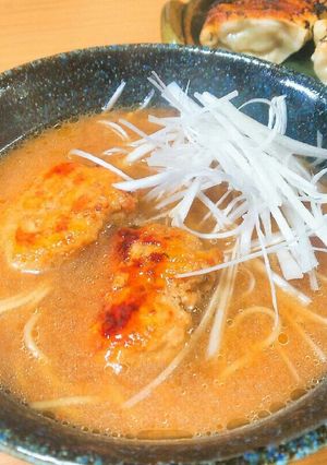 鶏つくねの味噌ラーメン-レシピのメイン写真