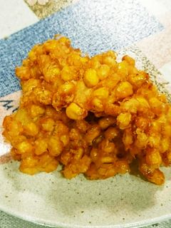 コーンのかき揚げ-レシピのメイン写真
