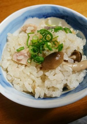 炊飯器で簡単(・ε・ )♪炊き込みご飯-レシピのメイン写真