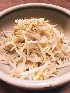 簡単!もやしの和え物-レシピのメイン写真