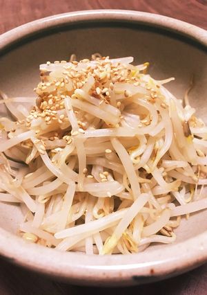簡単!もやしの和え物-レシピのメイン写真