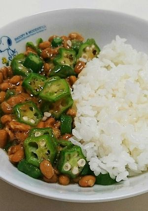 ♡納豆オクラ丼♡-レシピのメイン写真