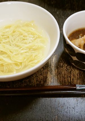 超簡単♪王将ラーメン醤油味で本格つけ麺☆-レシピのメイン写真
