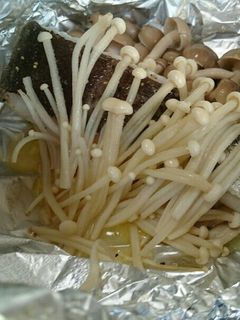 キノコとたらのホイル焼き-レシピのメイン写真