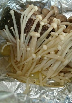 キノコとたらのホイル焼き-レシピのメイン写真
