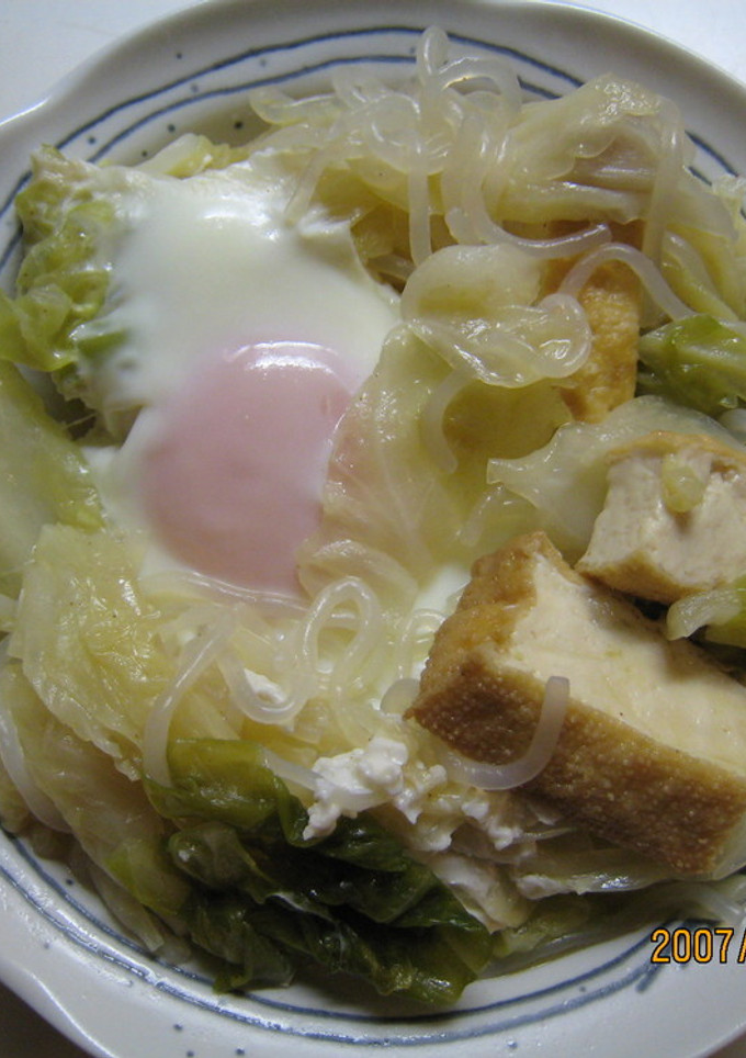 きゃべつと厚揚げのほんわか煮-レシピのメイン写真