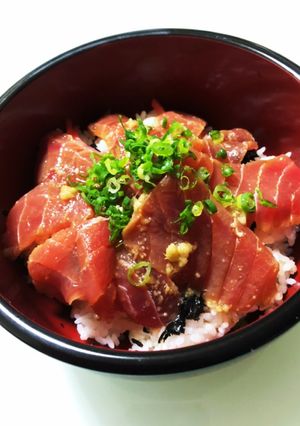まぐろの漬け丼-レシピのメイン写真