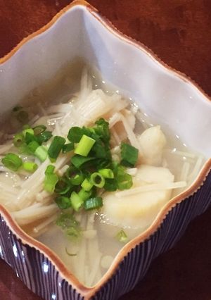 超簡単！ホタテとエノキの酒蒸-レシピのメイン写真