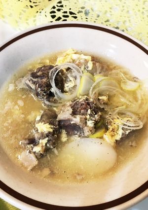 韓国のお正月 トックのスープ-レシピのメイン写真