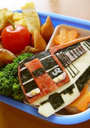 成田エクスプレス☆弁当（キャラ弁）-レシピのメイン写真