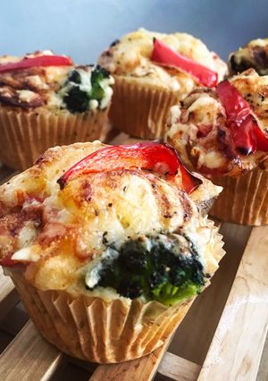 おうちごはん！HMで簡単！お食事マフィン-レシピのメイン写真
