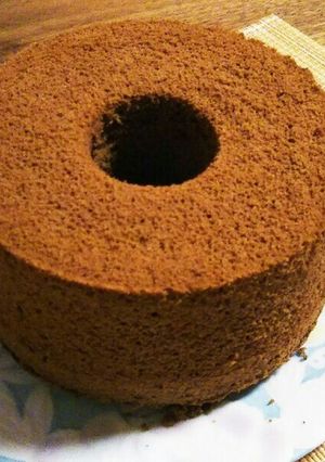 チョコレートシフォンケーキ-レシピのメイン写真